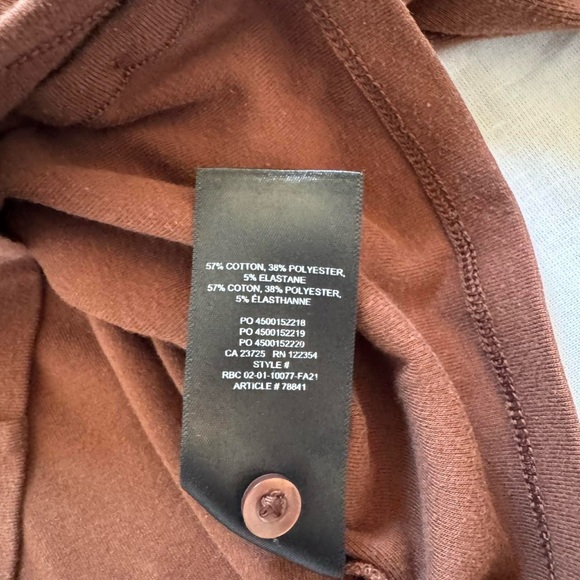 ⟡ Aritzia Sunday Best Chocolate Brown Cropped Button Up Cardigan (Size S) ⟡ - Picture 6 of 8